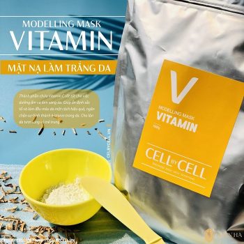 Mặt nạ trắng da, mờ thâm - Modeling Vitamin Mask Cell by Cell